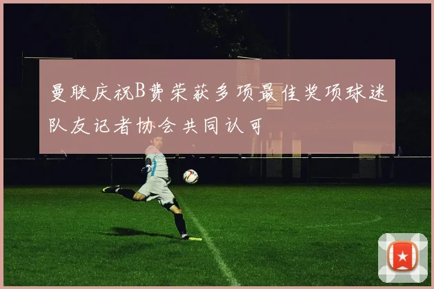 曼联庆祝B费荣获多项最佳奖项球迷队友记者协会共同认可